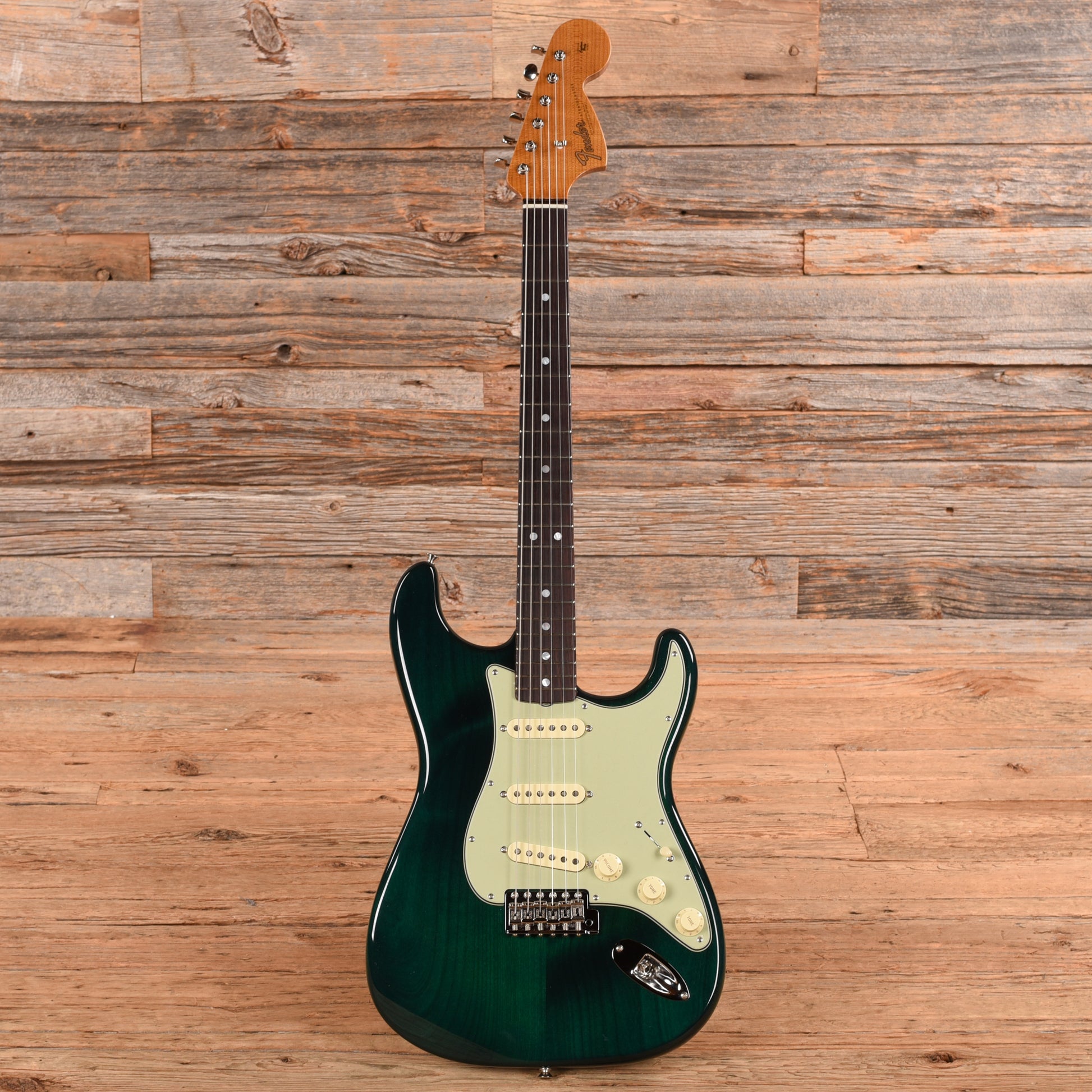 Fender Custom Shop '67 Stratocaster NOS Transparent Green 2024 Electric Guitars