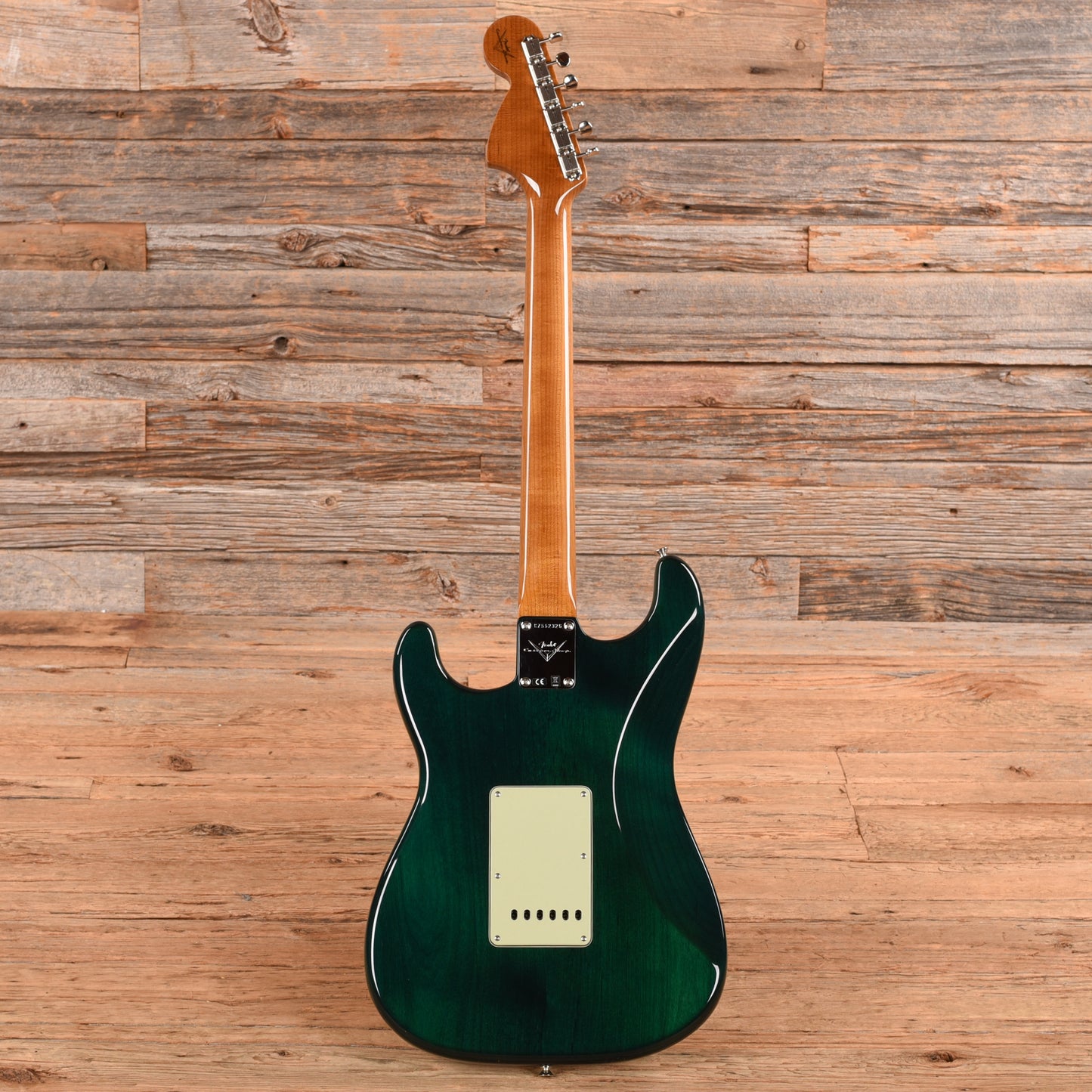 Fender Custom Shop '67 Stratocaster NOS Transparent Green 2024 Electric Guitars