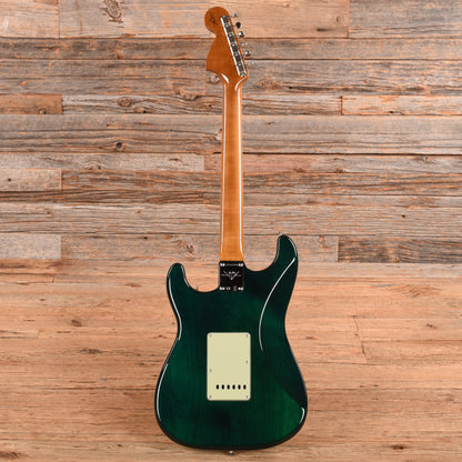 Fender Custom Shop '67 Stratocaster NOS Transparent Green 2024 Electric Guitars