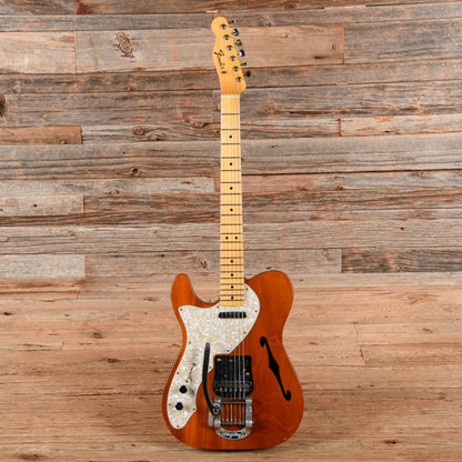 Fender Custom Shop '68 Telecaster Thinline Journeyman Relic Aged Natural 2025 LEFTY Electric Guitars