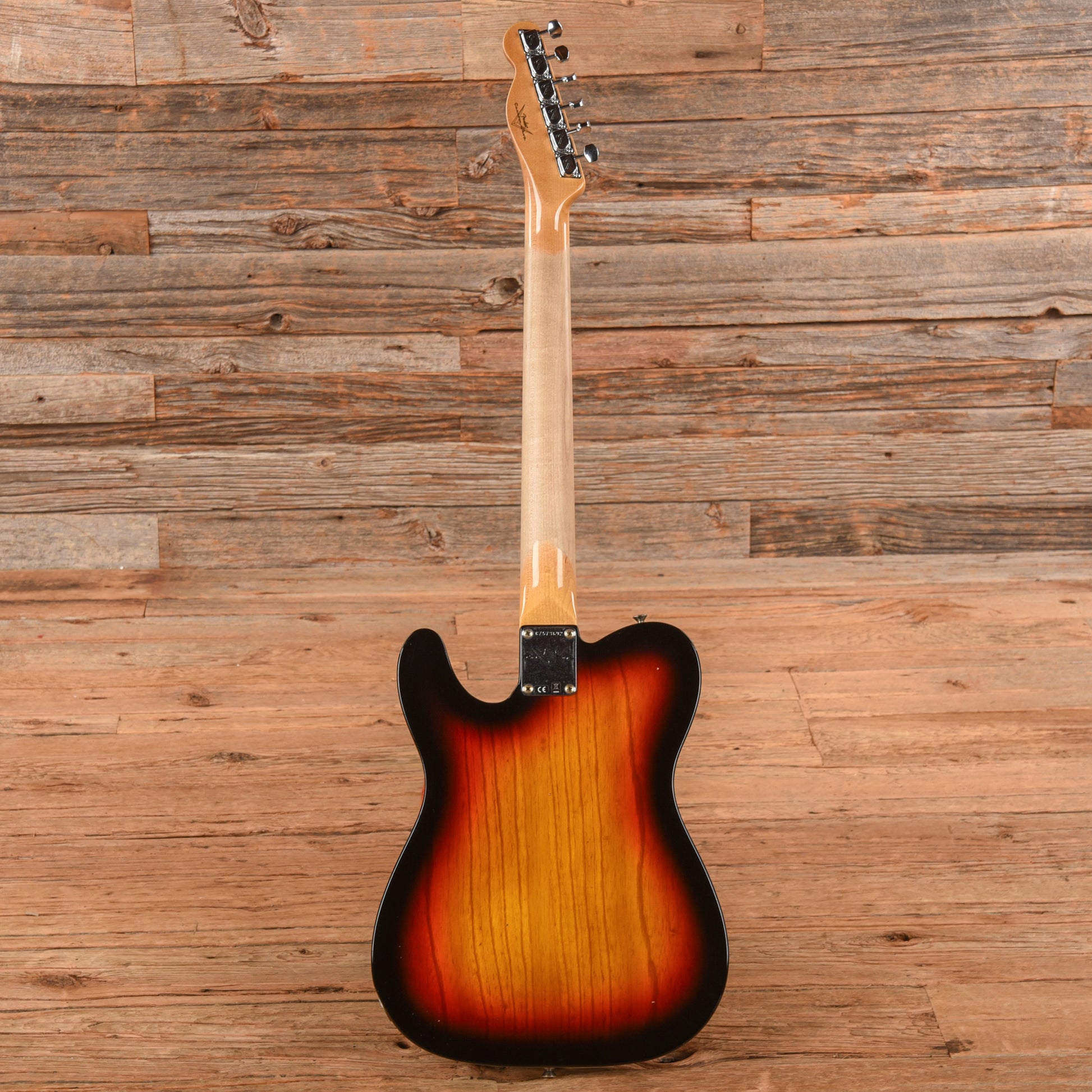 Fender Custom Shop '68 Telecaster Thinline Journeyman Relic Sunburst 2024 Electric Guitars