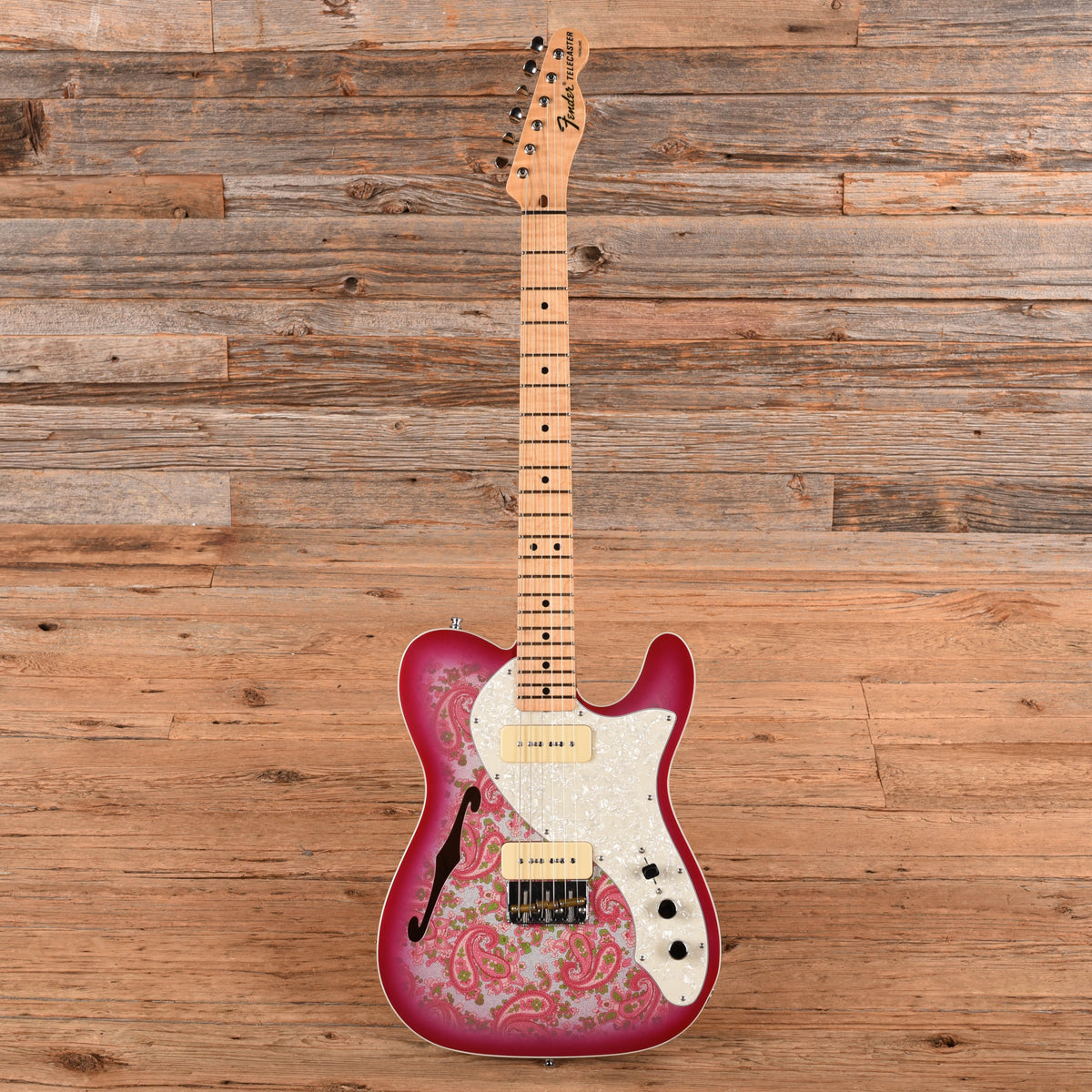 Fender Custom Shop '68 Telecaster Thinline Paisley 2025 Electric Guitars