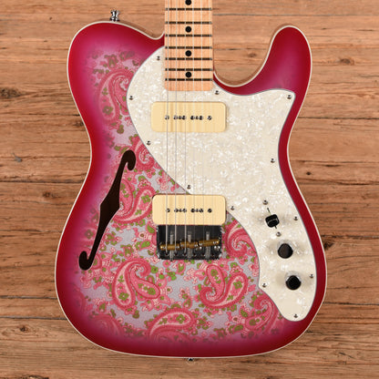 Fender Custom Shop '68 Telecaster Thinline Paisley 2025 Electric Guitars
