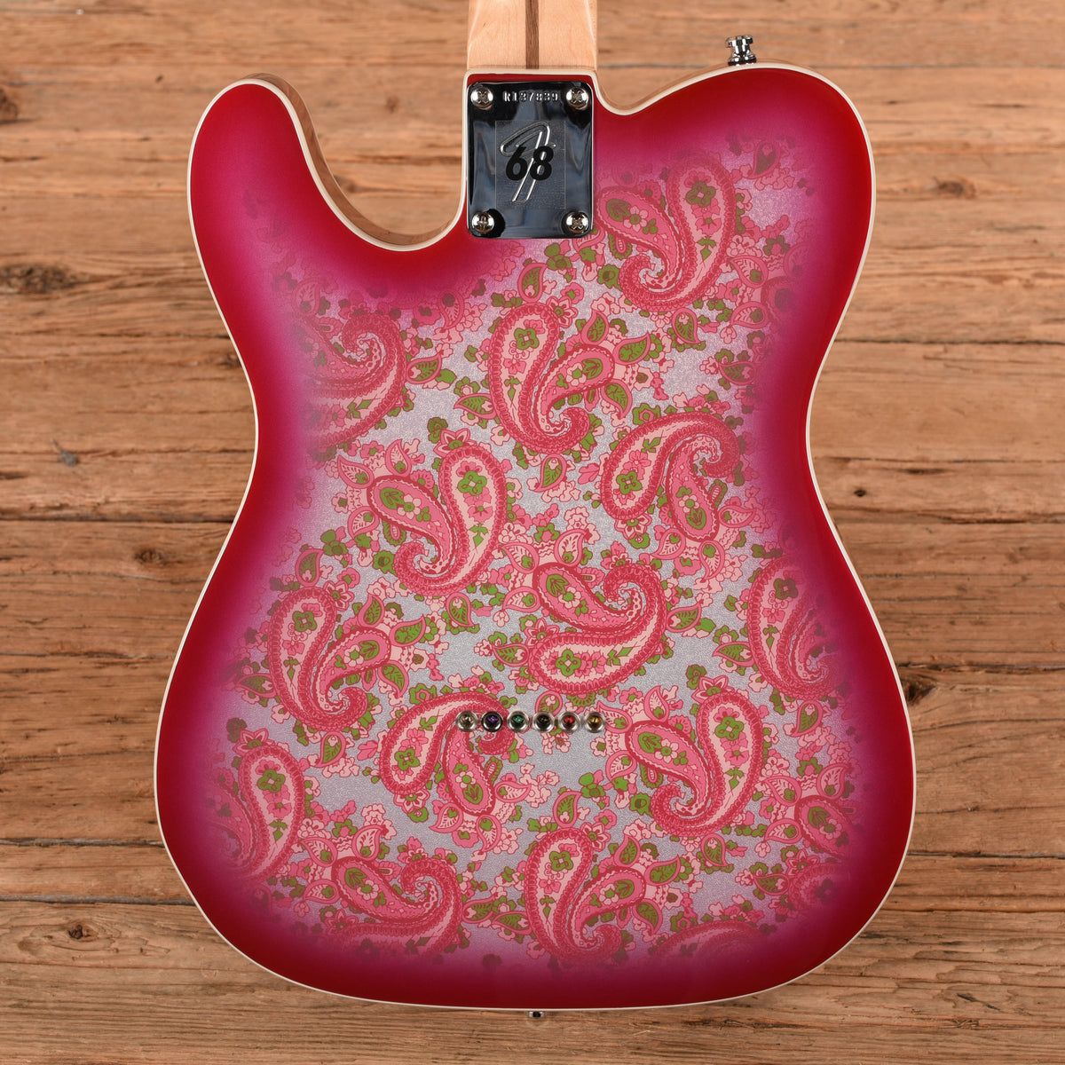 Fender Custom Shop '68 Telecaster Thinline Paisley 2025 Electric Guitars