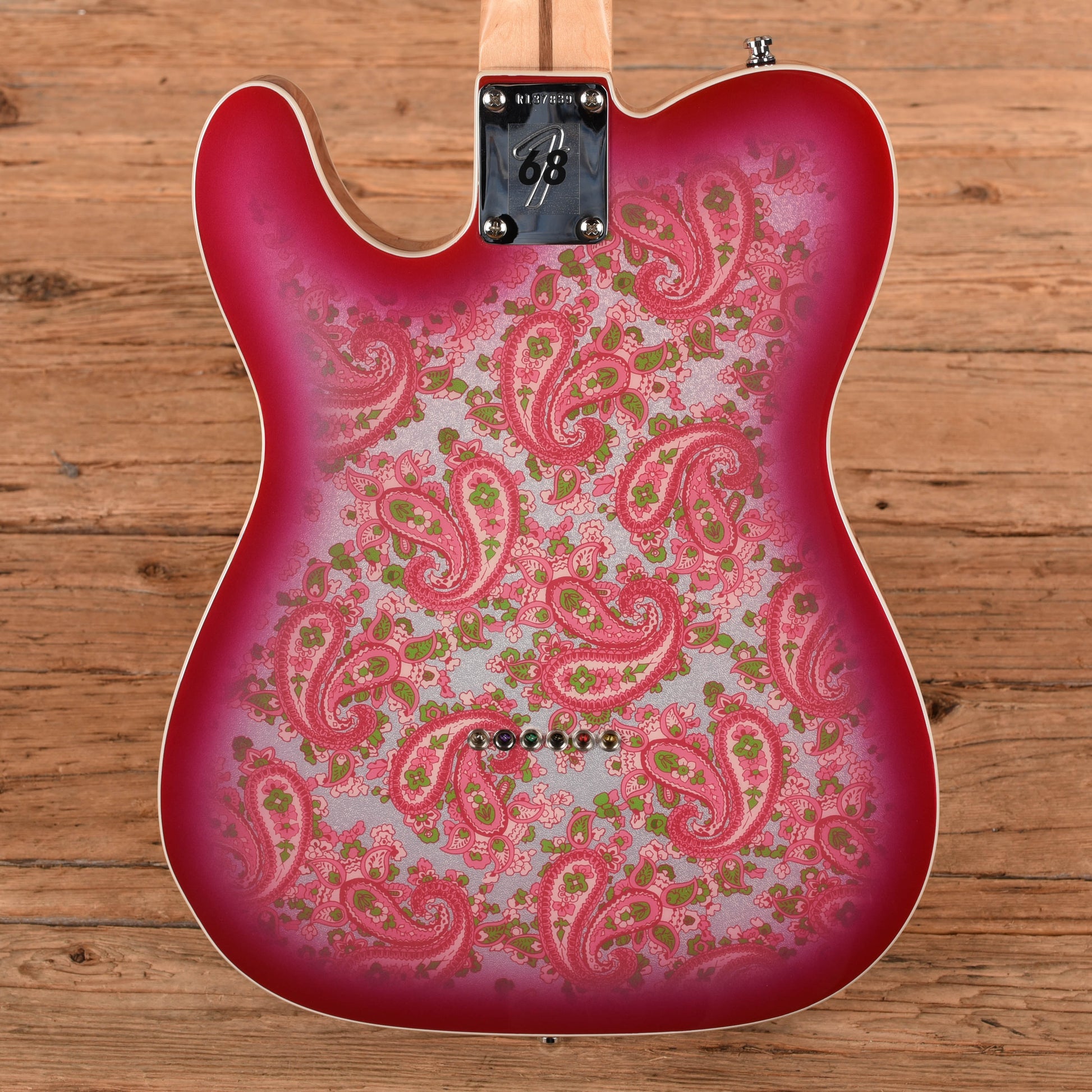 Fender Custom Shop '68 Telecaster Thinline Paisley 2025 Electric Guitars
