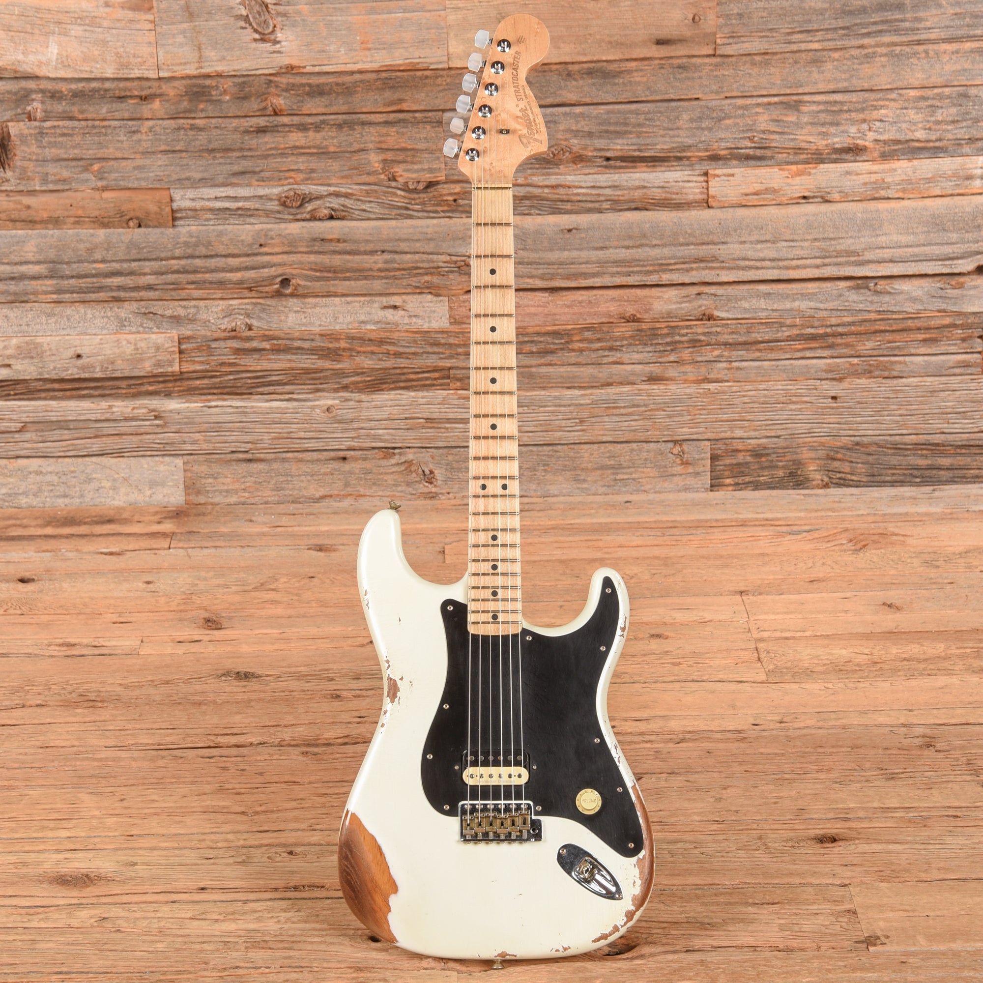 Fender Custom Shop '69 Stratocaster Heavy Relic Faded Frost White 2023 Electric Guitars