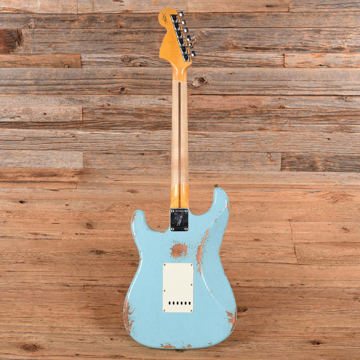 Fender Custom Shop '69 Stratocaster Relic Daphne Blue 2023 Electric Guitars