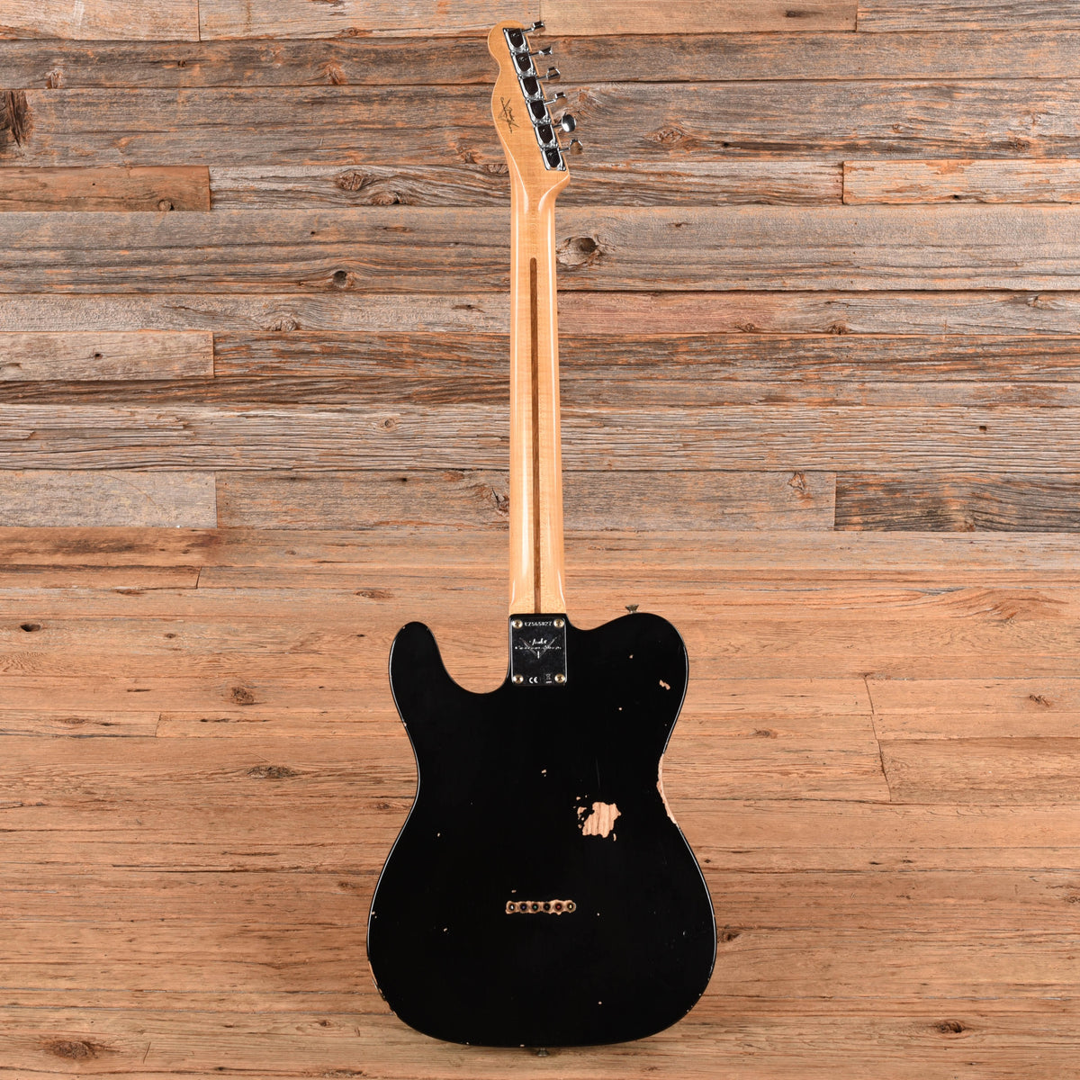 Fender Custom Shop 70s Telecaster Custom Black 2022 Electric Guitars