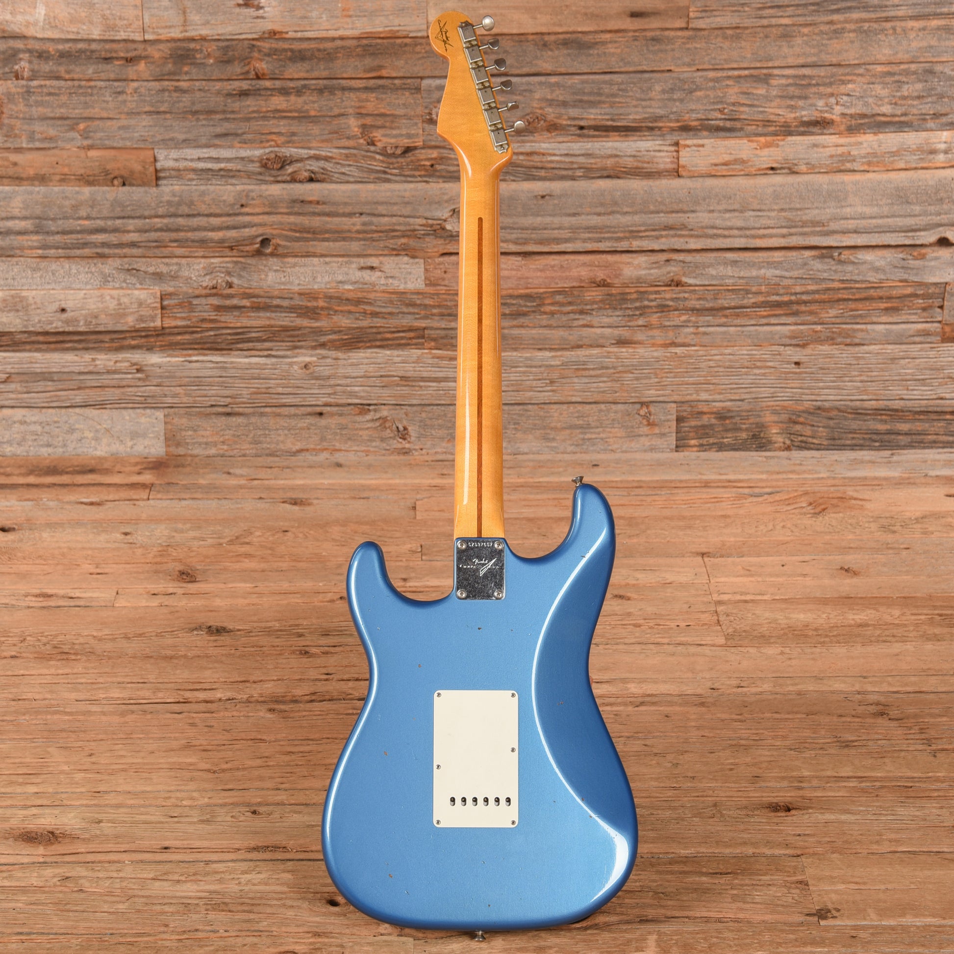 Fender Custom Shop Ancho Poblano '56 Stratocaster Journeyman Relic Lake Placid Blue 2019 Electric Guitars