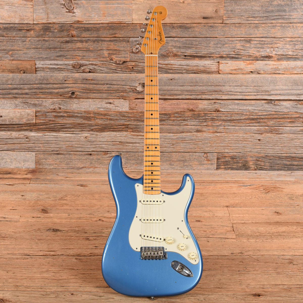 Fender Custom Shop Ancho Poblano '56 Stratocaster Lake Placid Blue Metallic 2019 Electric Guitars