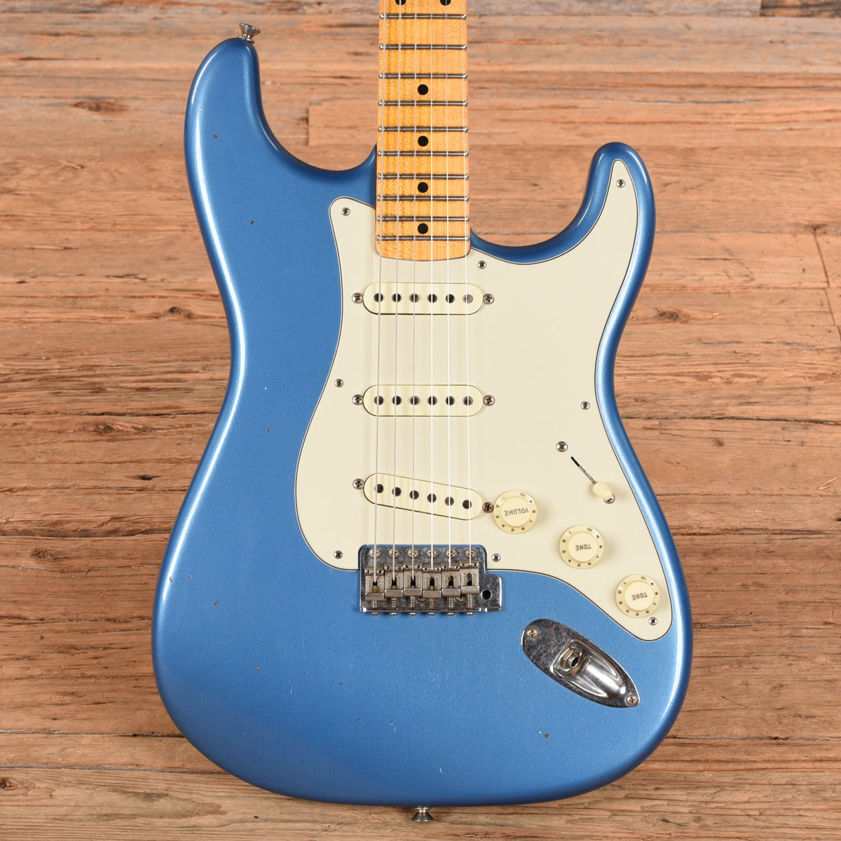 Fender Custom Shop Ancho Poblano '56 Stratocaster Lake Placid Blue Metallic 2019 Electric Guitars