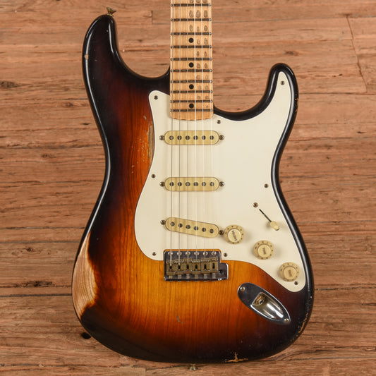 Fender Custom Shop Andy Hicks Masterbuilt '57 Stratocaster Journeyman Relic Sunburst 2024 Electric Guitars