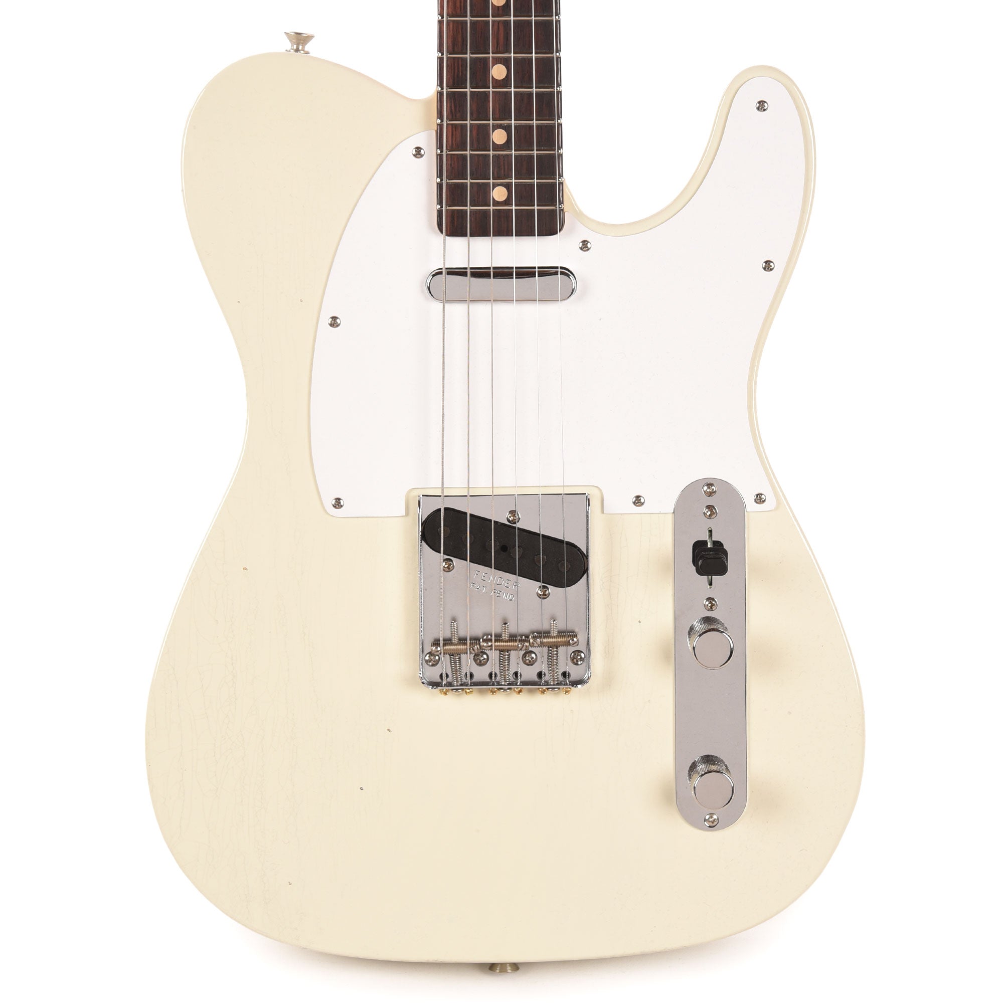 Fender Custom Shop Artist Jimmy Page Signature Telecaster Journeyman Relic White Blonde Electric Guitars
