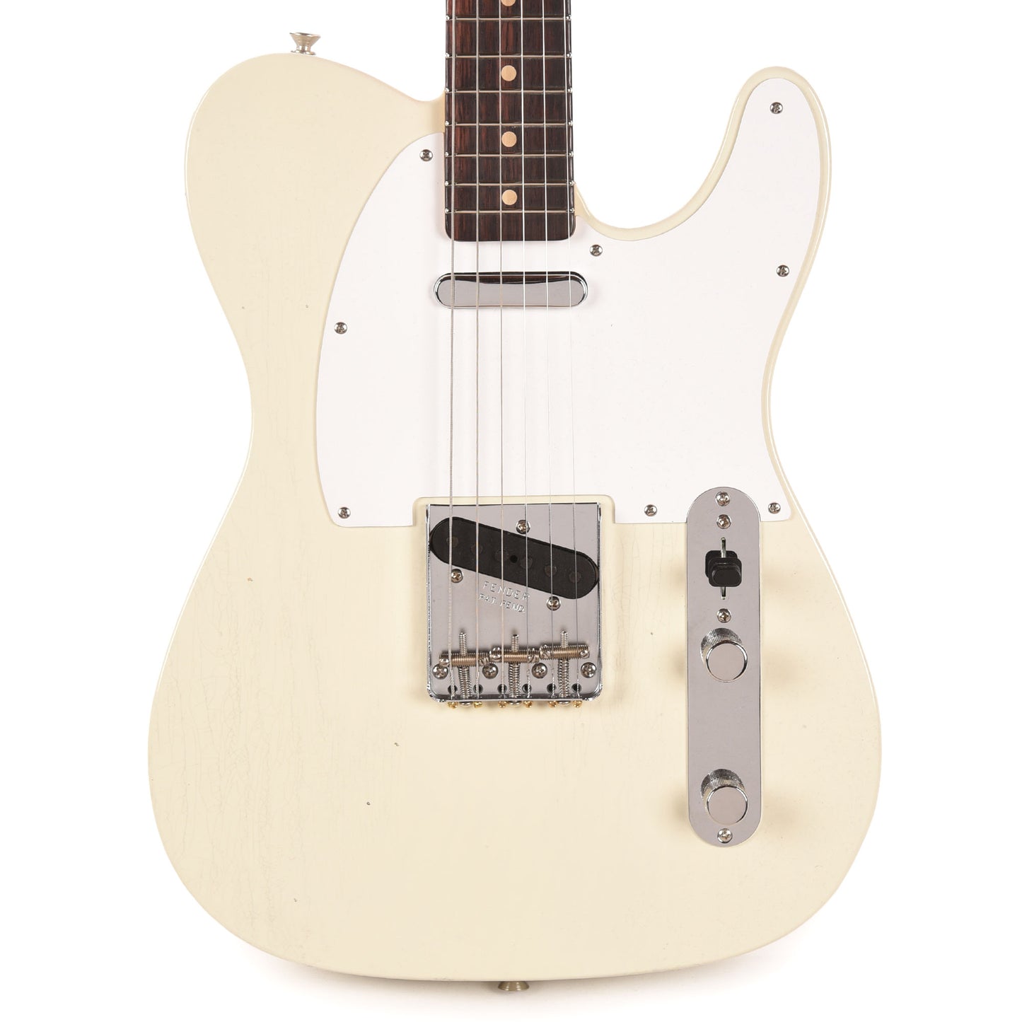 Fender Custom Shop Artist Jimmy Page Signature Telecaster Journeyman Relic White Blonde Electric Guitars