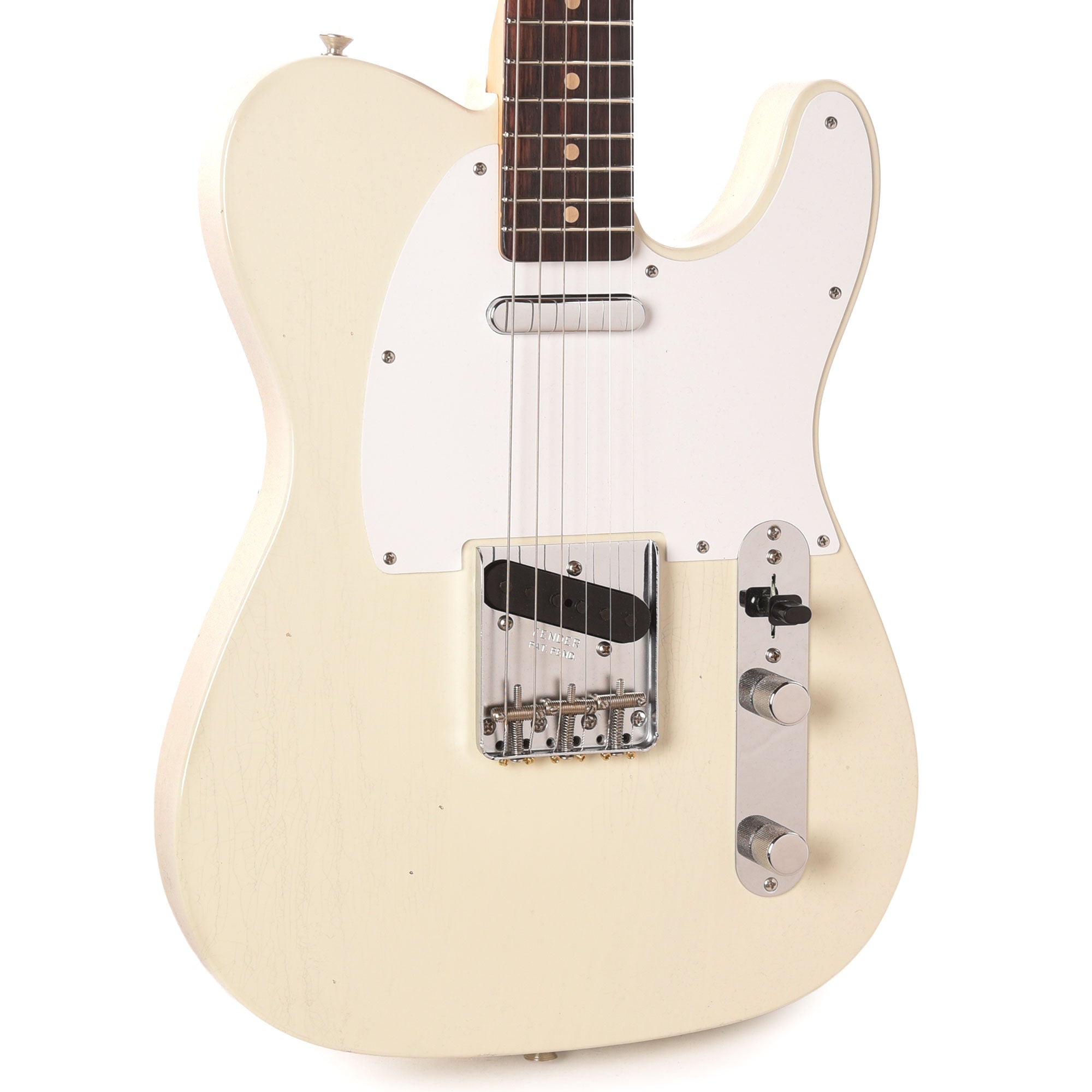 Fender Custom Shop Artist Jimmy Page Signature Telecaster Journeyman Relic White Blonde Electric Guitars