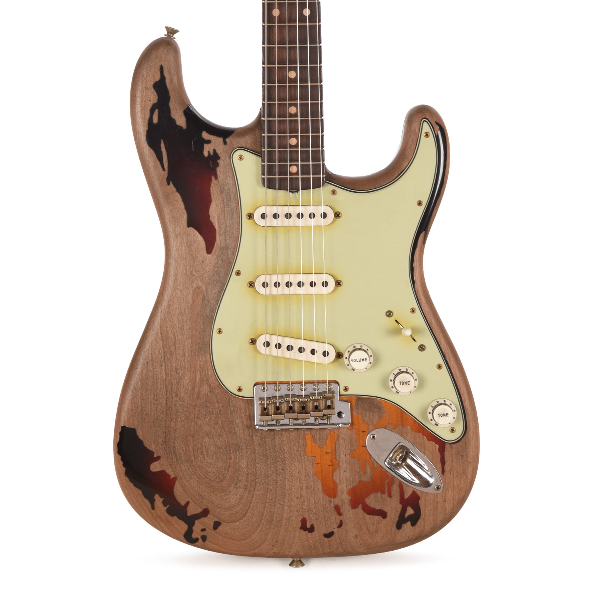 Fender Custom Shop Artist Rory Gallagher Signature Stratocaster Relic 3-Color Sunburst Electric Guitars