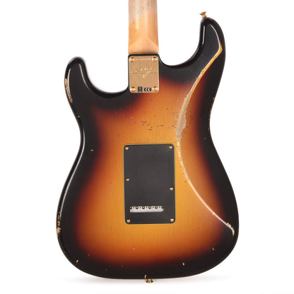 Fender Custom Shop Artist Stevie Ray Vaughan Signature Stratocaster Relic Faded 3-Color Sunburst Electric Guitars
