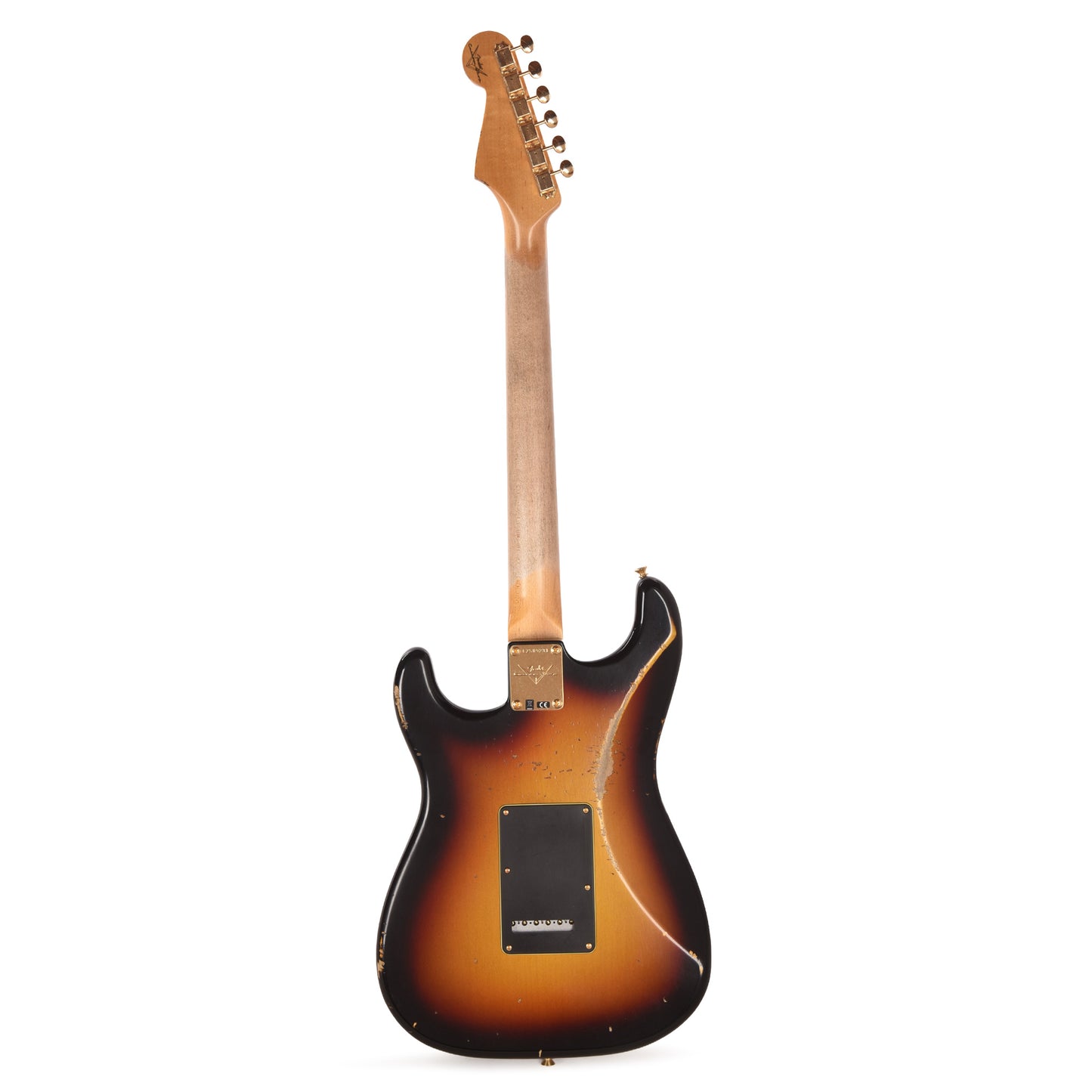 Fender Custom Shop Artist Stevie Ray Vaughan Signature Stratocaster Relic Faded 3-Color Sunburst Electric Guitars
