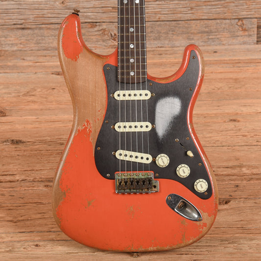Fender Custom Shop Carlos Lopez Masterbuilt Stratocaster Tahitian Coral 2021 Electric Guitars