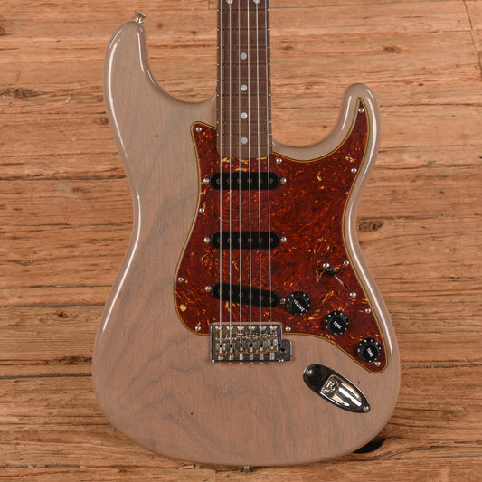 Fender Custom Shop Deluxe Roasted Stratocaster Transparent Brown 2025 Electric Guitars
