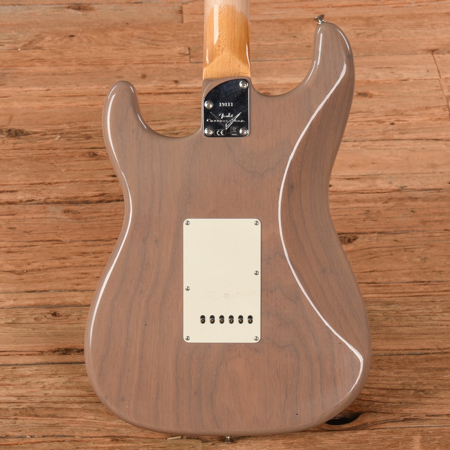 Fender Custom Shop Deluxe Roasted Stratocaster Transparent Brown 2025 Electric Guitars