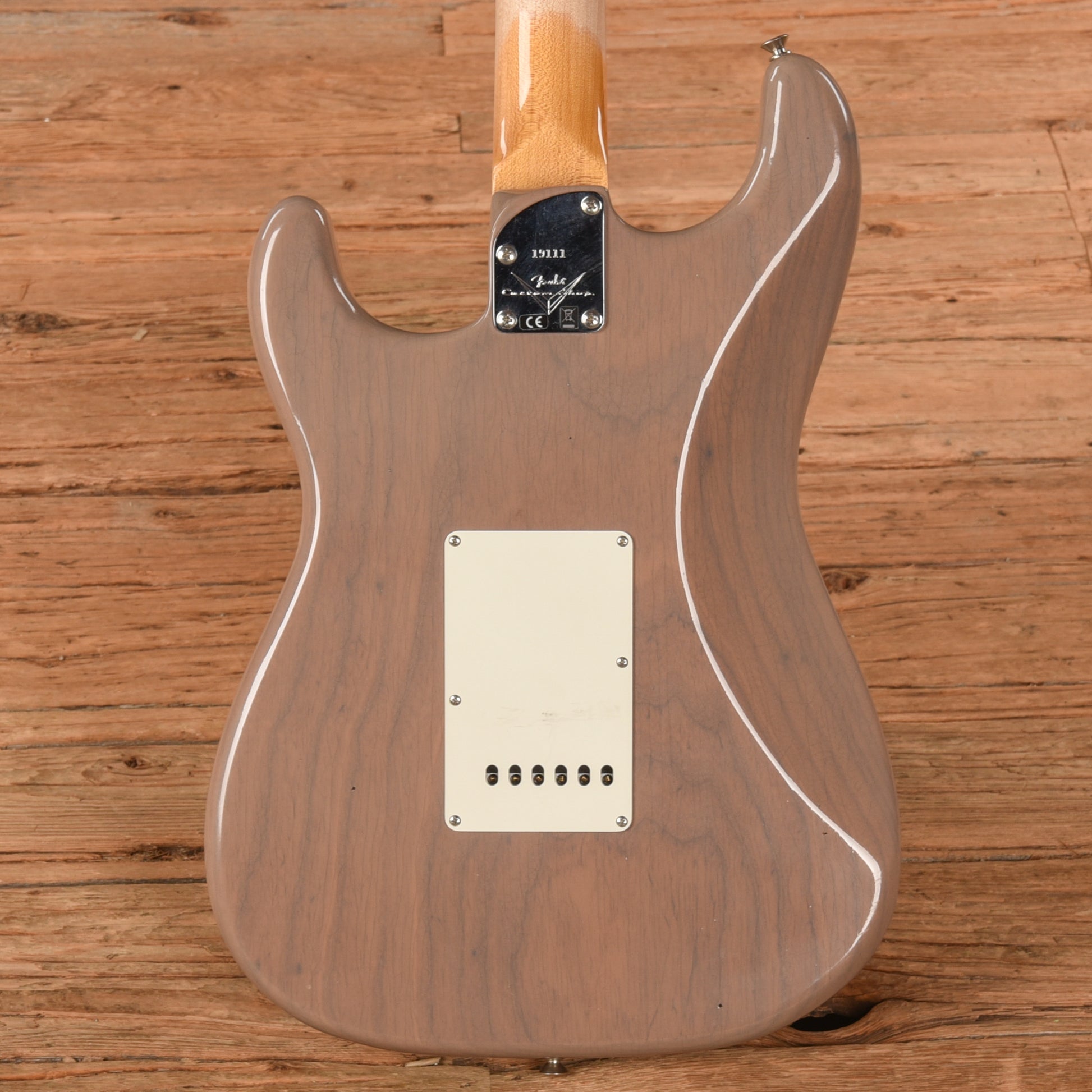 Fender Custom Shop Deluxe Roasted Stratocaster Transparent Brown 2025 Electric Guitars