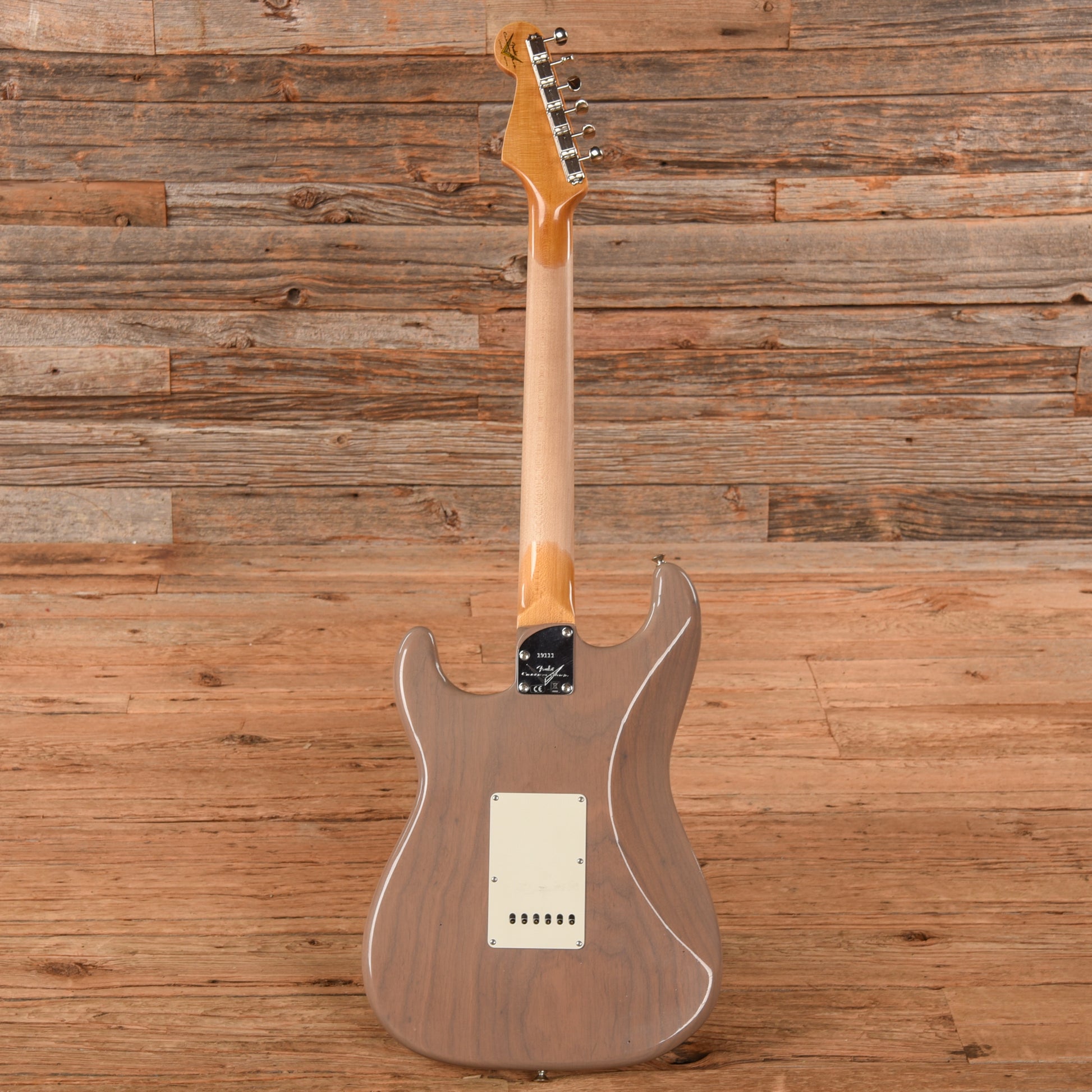 Fender Custom Shop Deluxe Roasted Stratocaster Transparent Brown 2025 Electric Guitars
