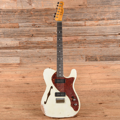 Fender Custom Shop Greg Fessler Masterbuilt '68 Telecaster Thinline Olympic White 2025 Electric Guitars