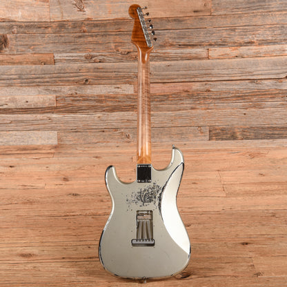 Fender Custom Shop GT11 Stratocaster Heavy Relic Inca Silver over Black Paisley 2025 Electric Guitars