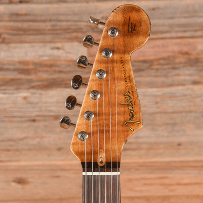 Fender Custom Shop GT11 Stratocaster Heavy Relic Inca Silver over Black Paisley 2025 Electric Guitars
