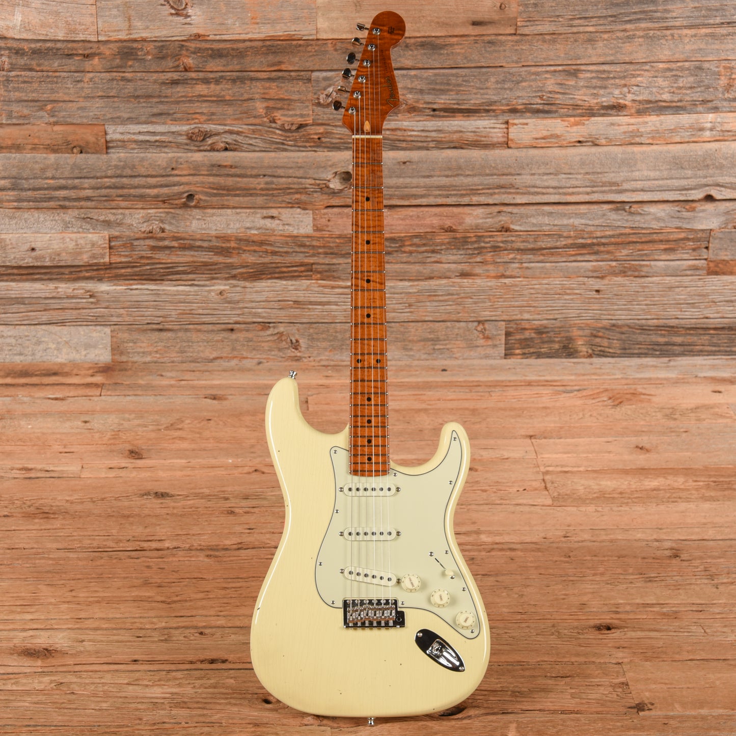 Fender Custom Shop GT11 Stratocaster Journeyman Relic Vintage White 2023 Electric Guitars