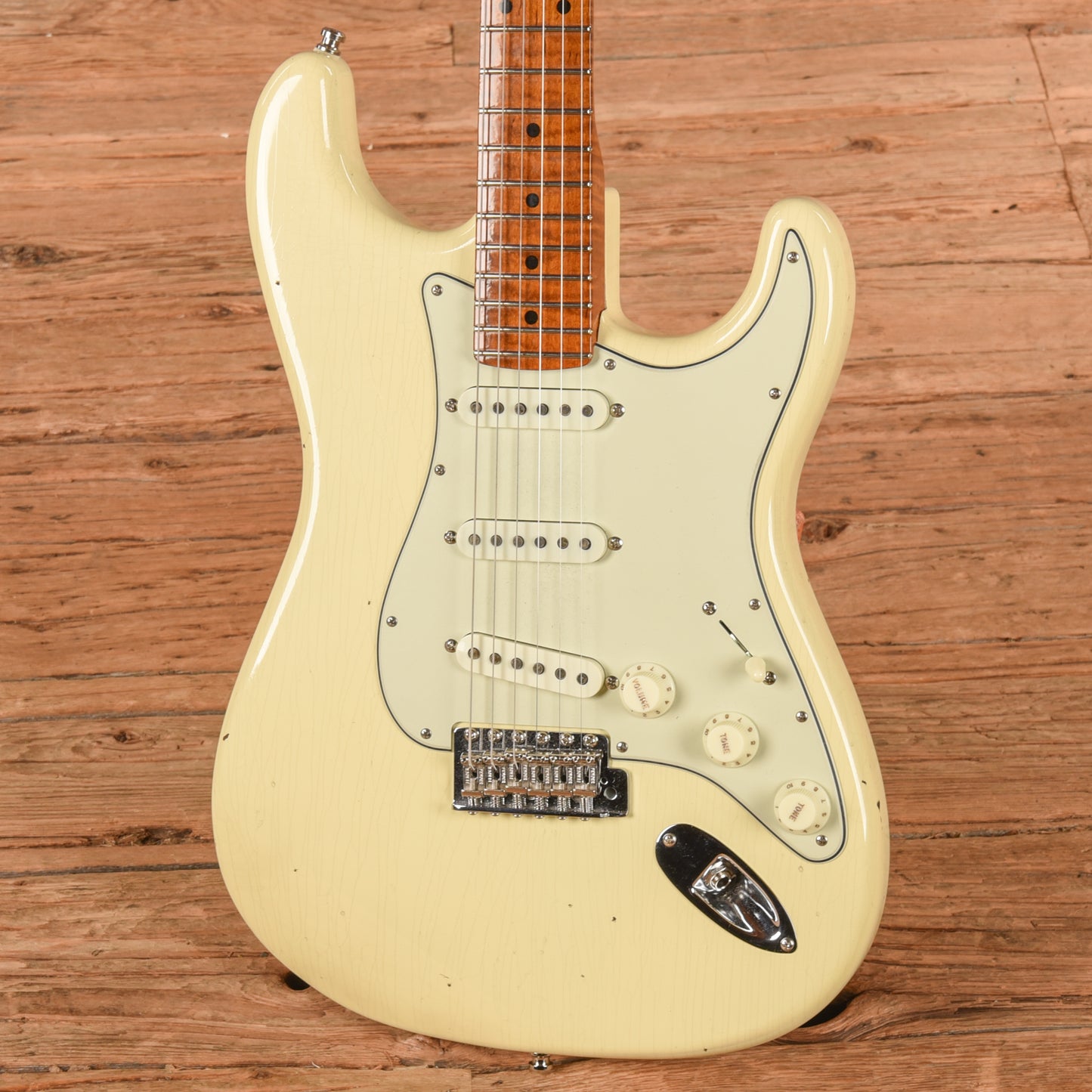 Fender Custom Shop GT11 Stratocaster Journeyman Relic Vintage White 2023 Electric Guitars
