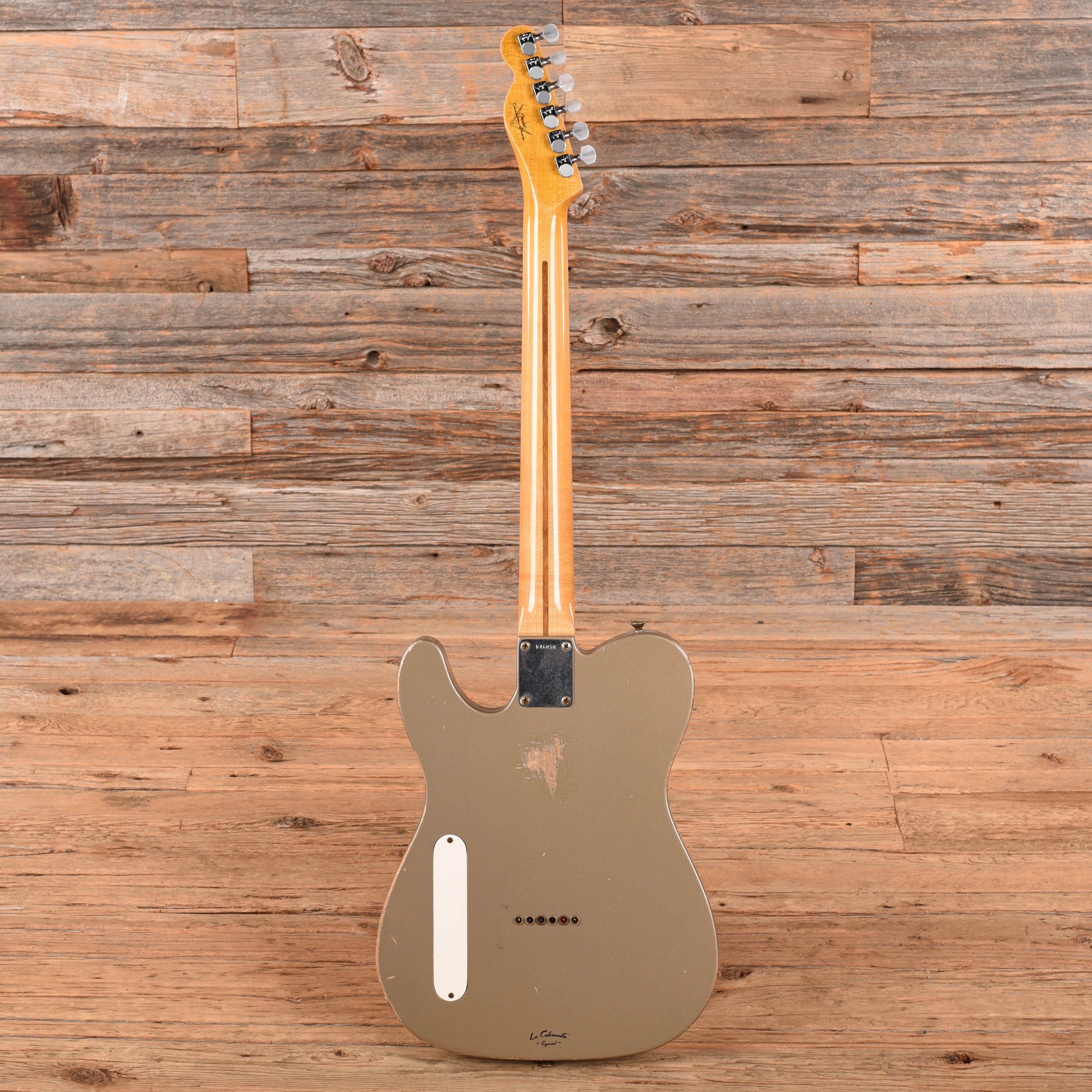Fender Custom Shop La Cabronita Relic Gold 2009 Electric Guitars