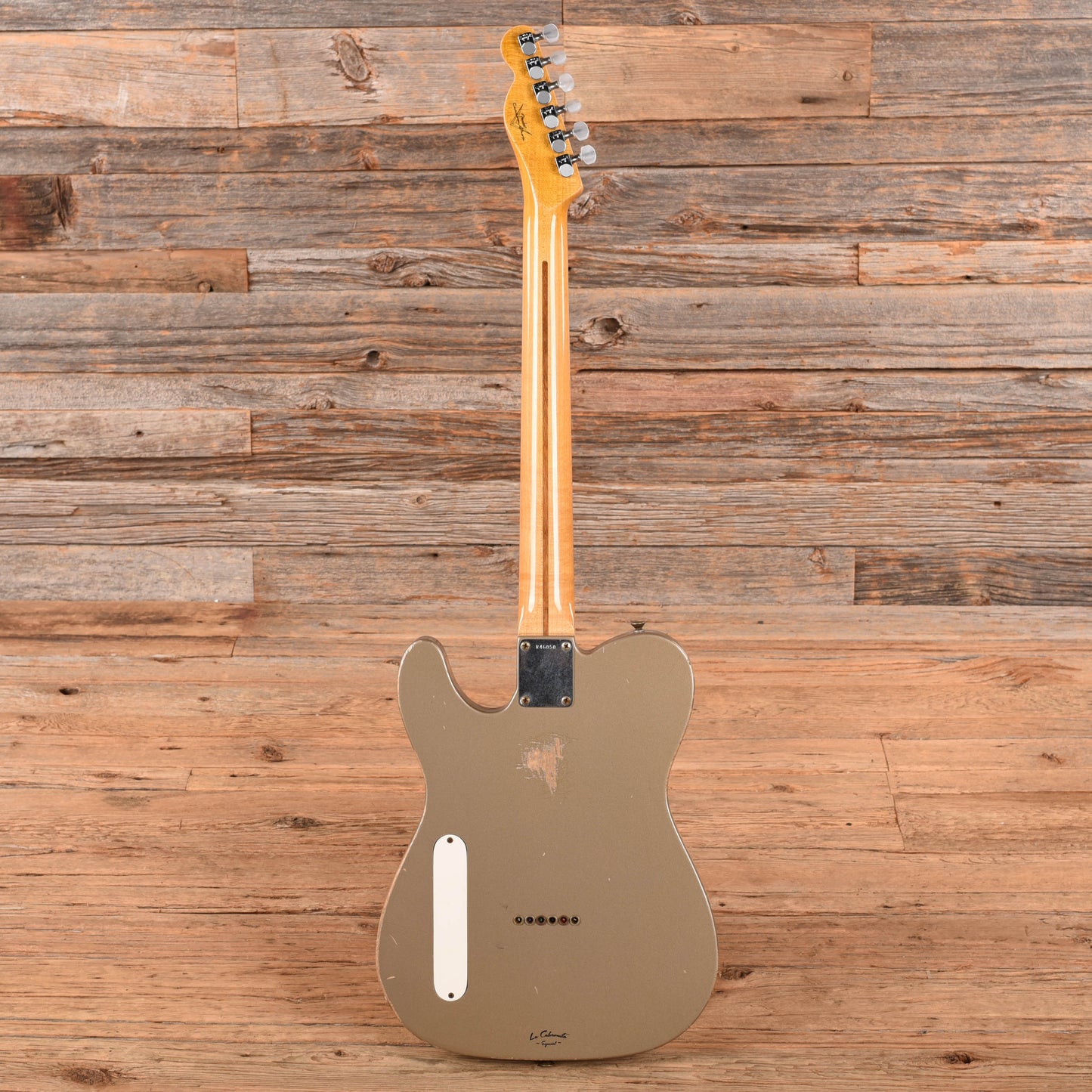 Fender Custom Shop La Cabronita Relic Gold 2009 Electric Guitars