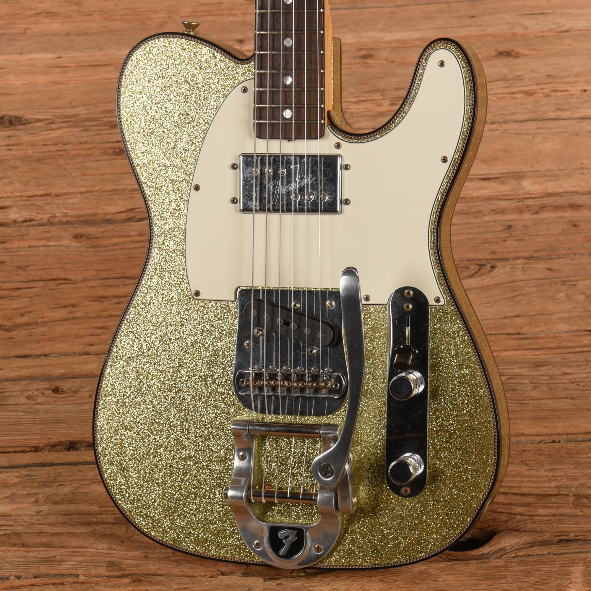 Fender Custom Shop Limited CuNiFe Telecaster Journeyman Relic Gold Sparkle 2022 Electric Guitars