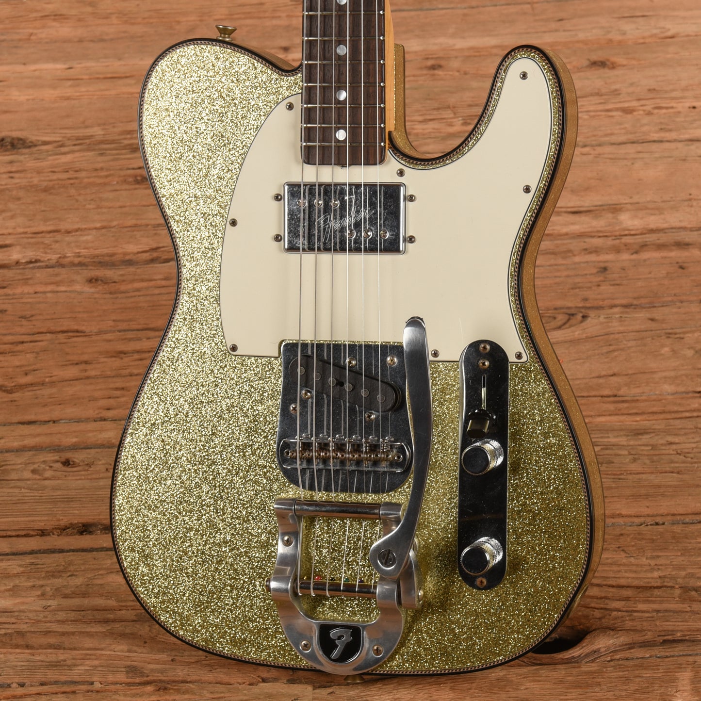 Fender Custom Shop Limited CuNiFe Telecaster Journeyman Relic Gold Sparkle 2022 Electric Guitars