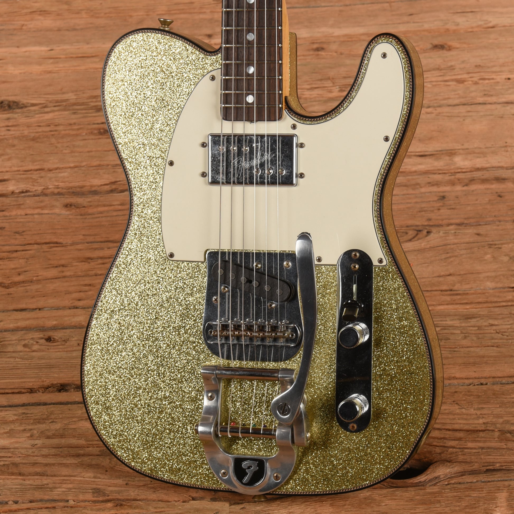 Fender Custom Shop Limited CuNiFe Telecaster Journeyman Relic Gold Sparkle 2022 Electric Guitars