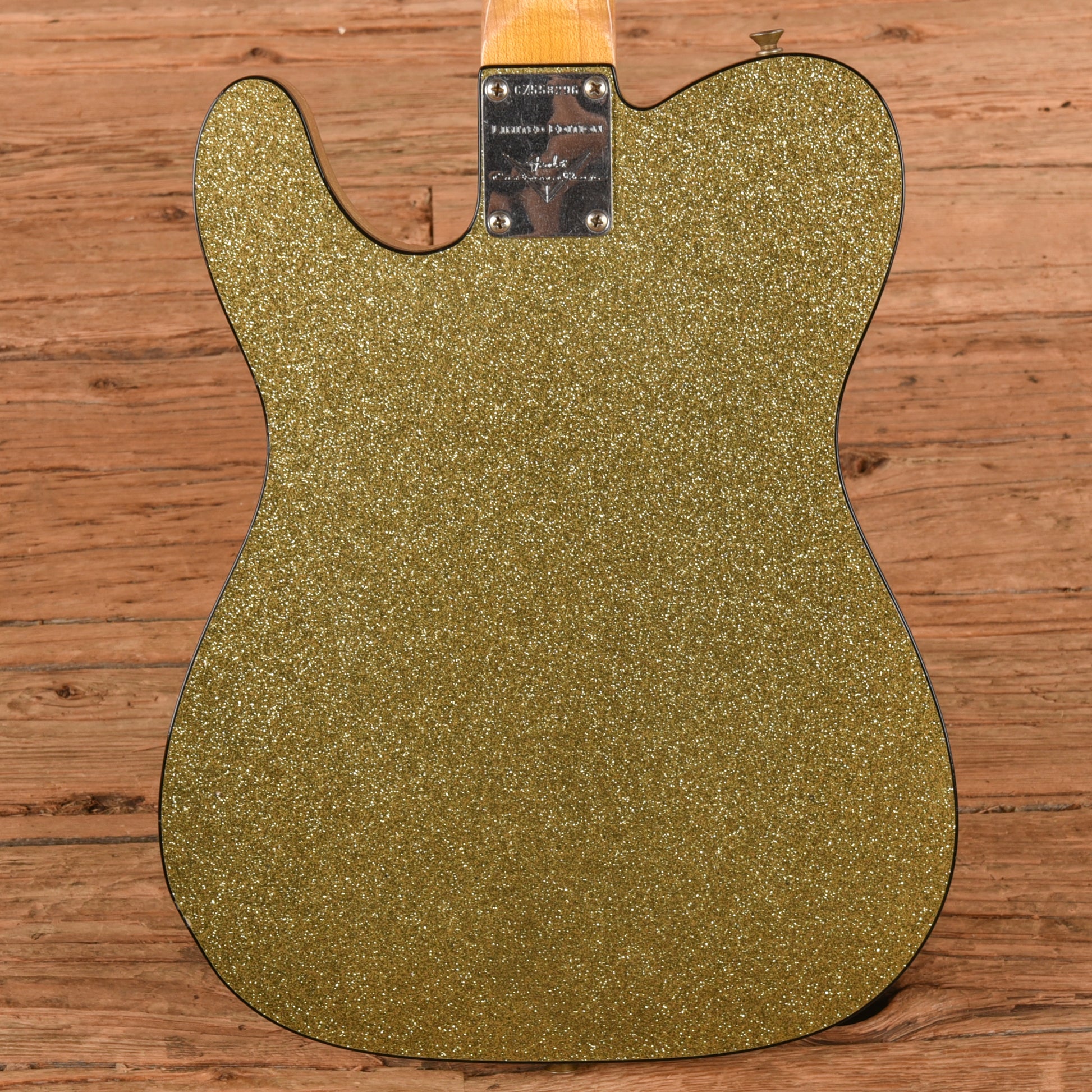 Fender Custom Shop Limited CuNiFe Telecaster Journeyman Relic Gold Sparkle 2022 Electric Guitars