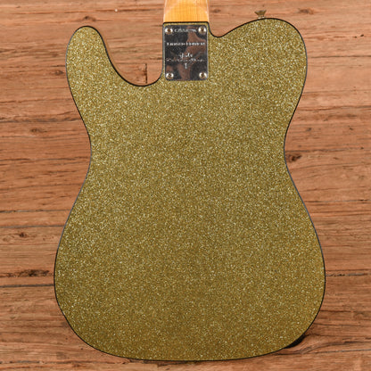 Fender Custom Shop Limited CuNiFe Telecaster Journeyman Relic Gold Sparkle 2022 Electric Guitars