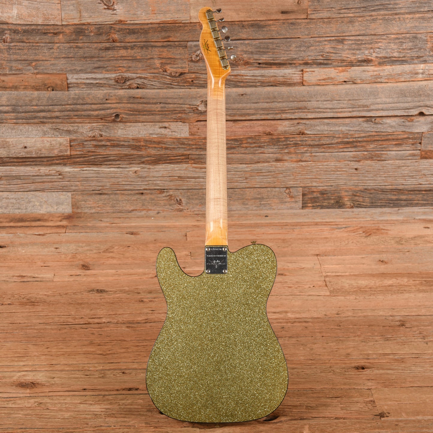 Fender Custom Shop Limited CuNiFe Telecaster Journeyman Relic Gold Sparkle 2022 Electric Guitars