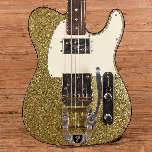 Fender Custom Shop Limited CuNiFe Telecaster Journeyman Relic Gold Sparkle 2022 Electric Guitars