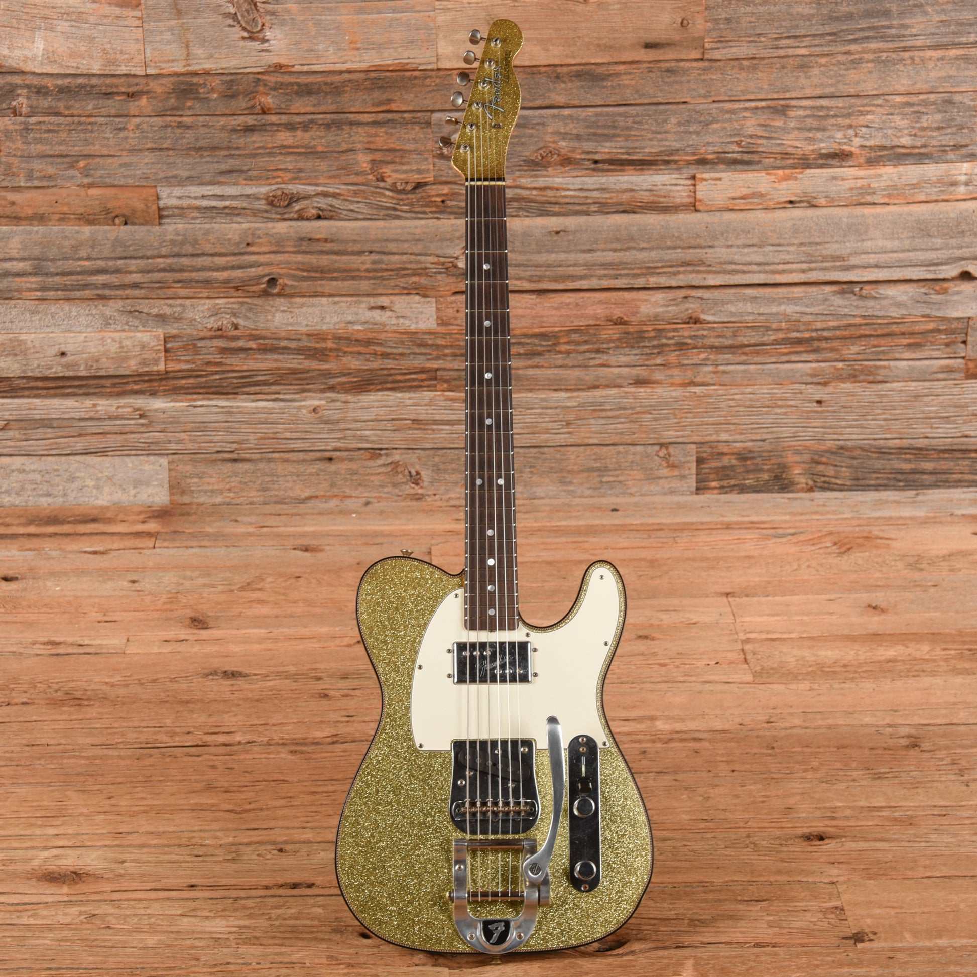 Fender Custom Shop Limited CuNiFe Telecaster Journeyman Relic Gold Sparkle 2022 Electric Guitars