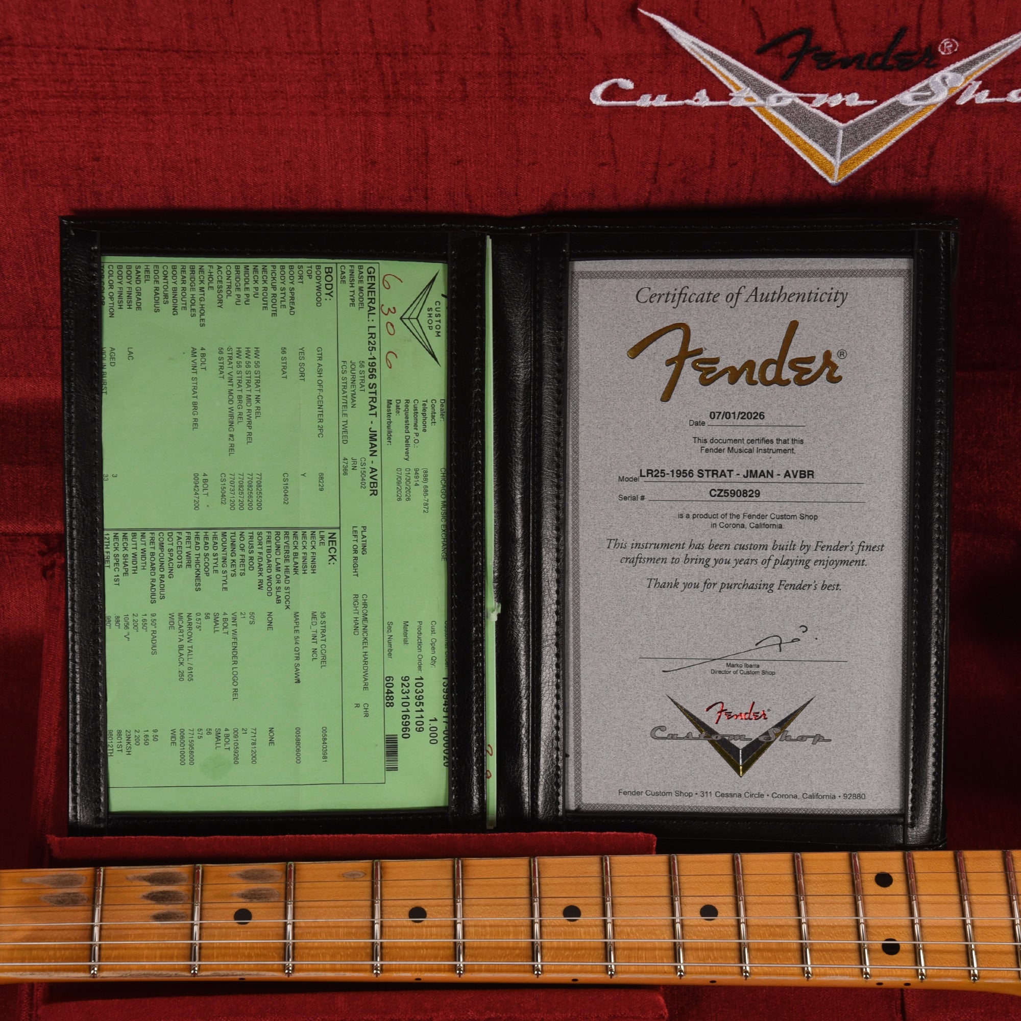 Fender Custom Shop Limited Edition 1956 Stratocaster Journeyman Relic Aged Violin Burst Electric Guitars