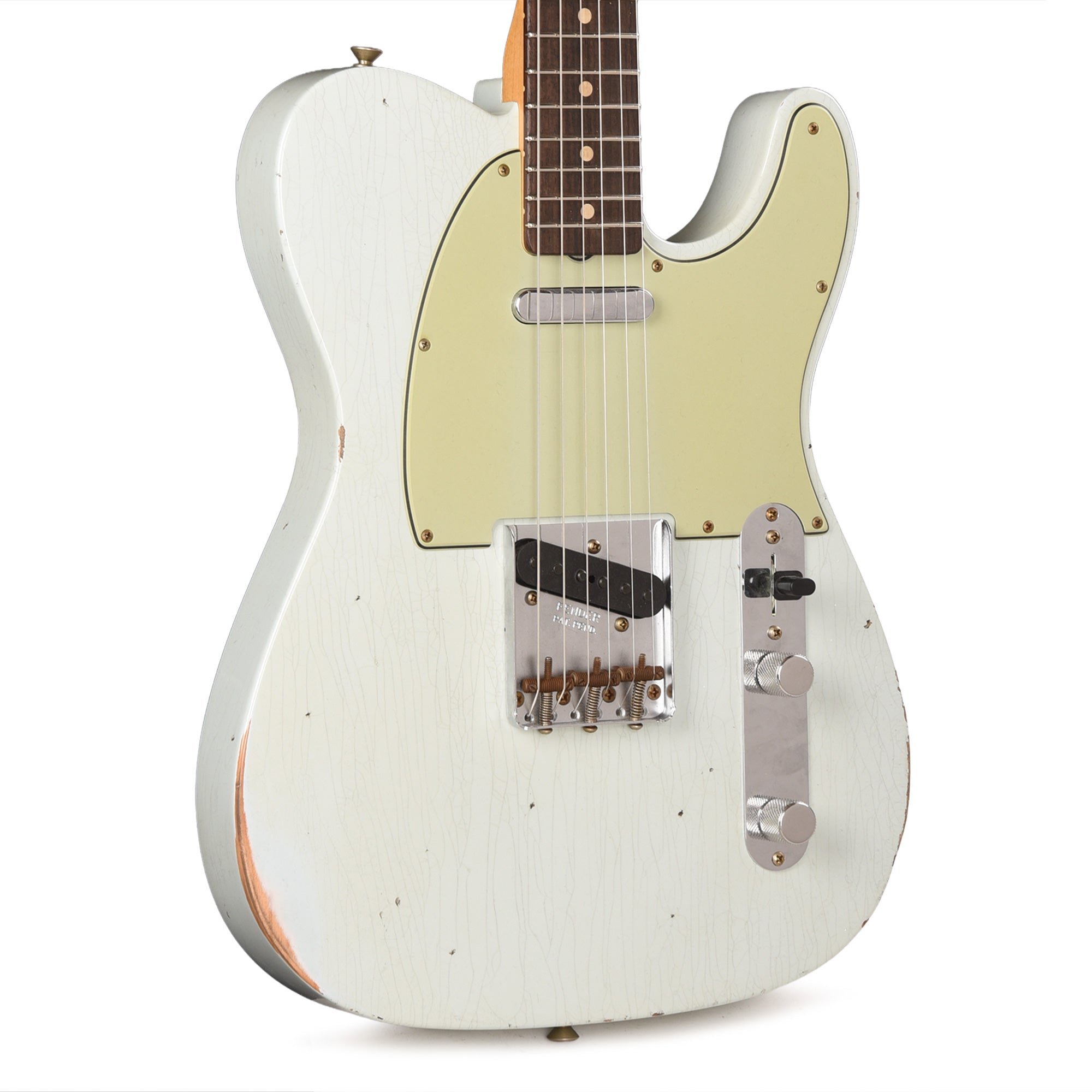 Fender Custom Shop Limited Edition 1963 Telecaster Relic Faded/Aged Sonic Blue Electric Guitars