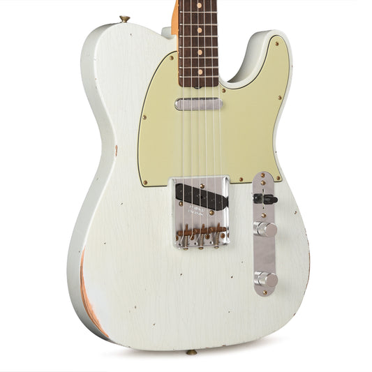 Fender Custom Shop Limited Edition 1963 Telecaster Relic Faded/Aged Sonic Blue Electric Guitars