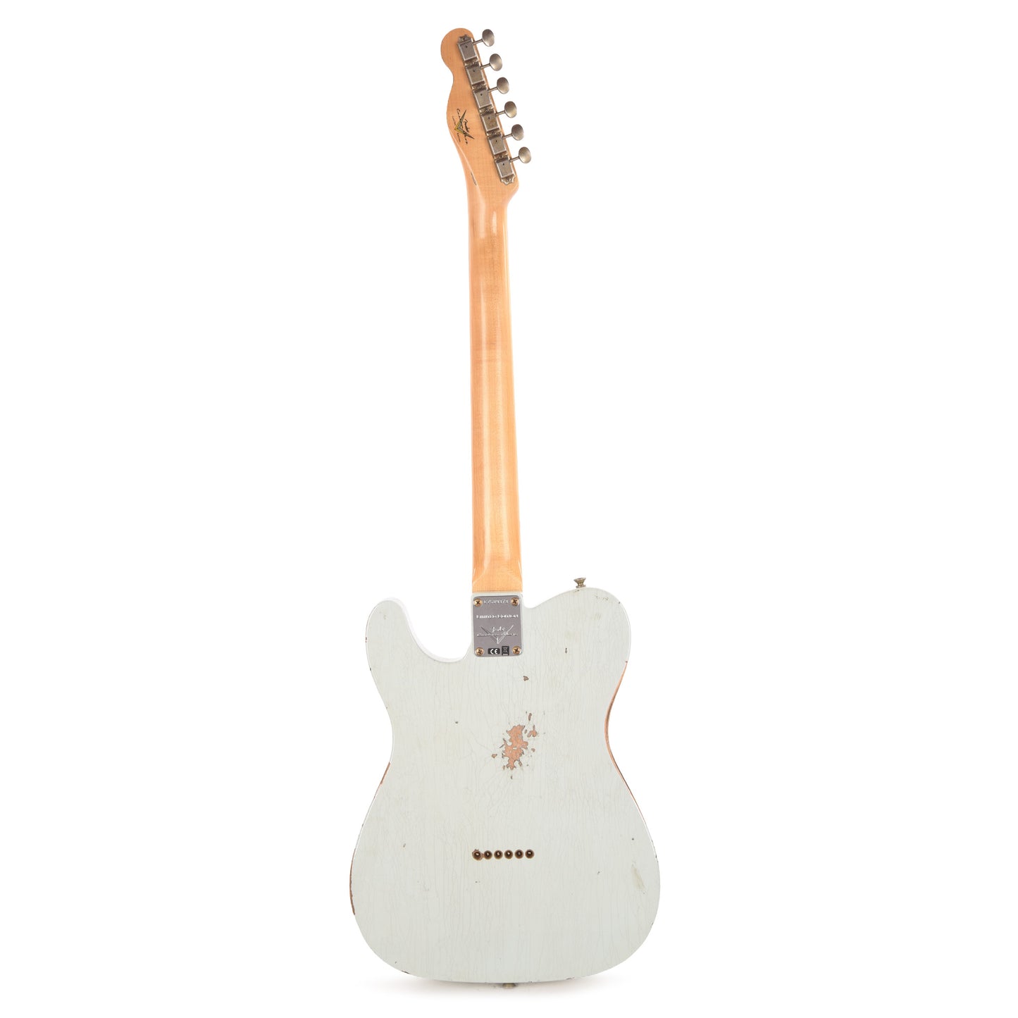 Fender Custom Shop Limited Edition 1963 Telecaster Relic Faded/Aged Sonic Blue Electric Guitars