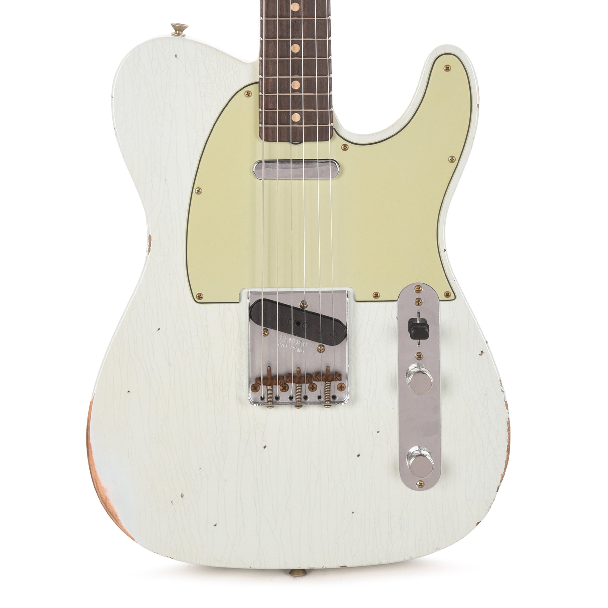 Fender Custom Shop Limited Edition 1963 Telecaster Relic Faded/Aged Sonic Blue Electric Guitars