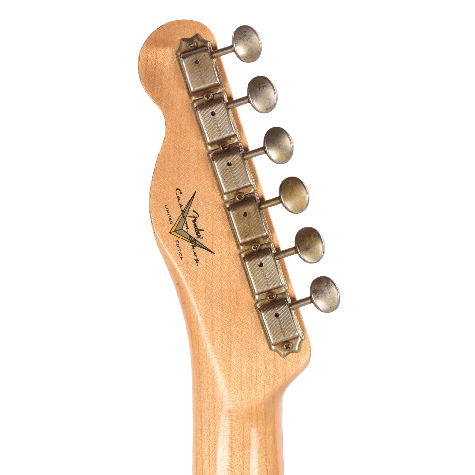 Fender Custom Shop Limited Edition 1963 Telecaster Relic Olympic White Electric Guitars