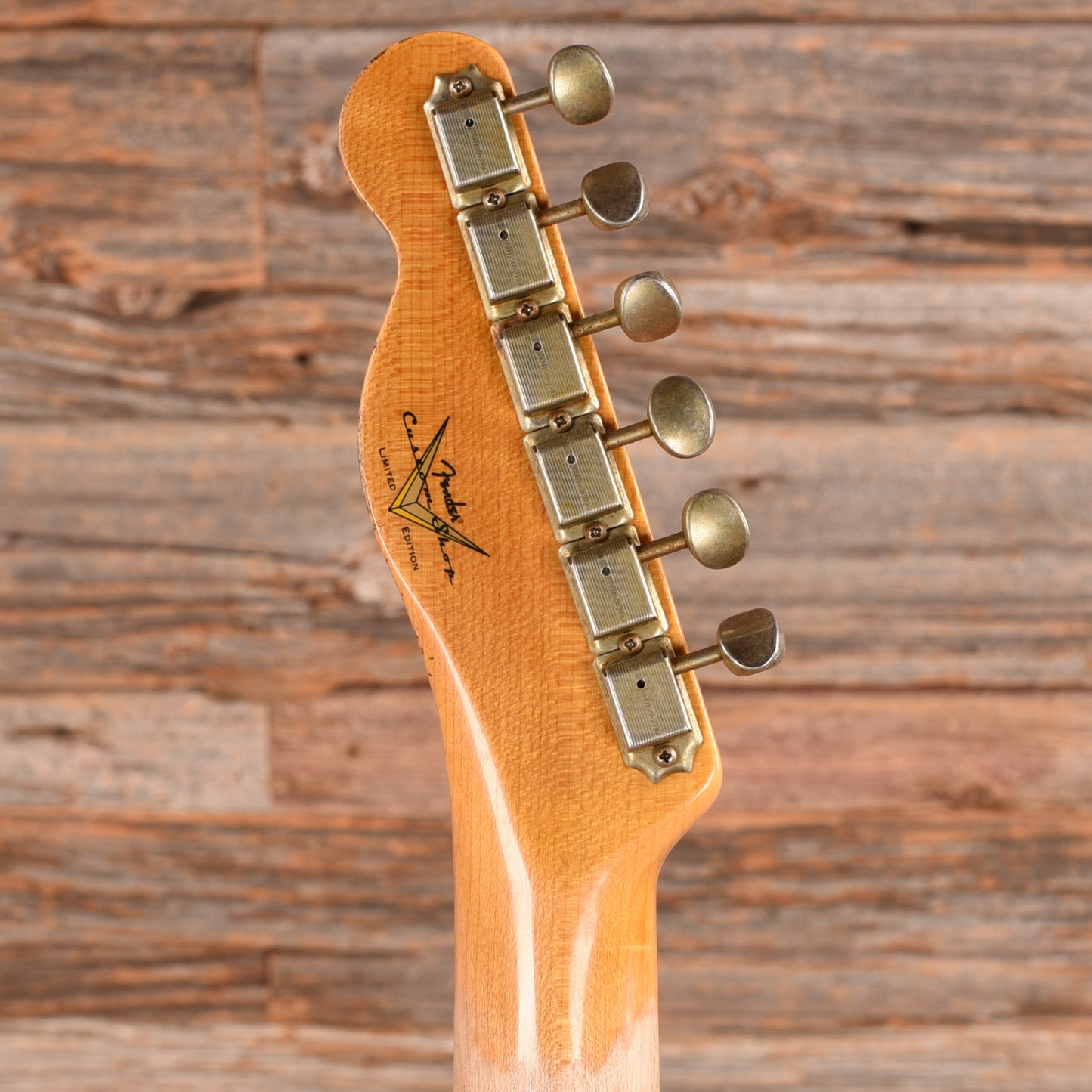 Fender Custom Shop Limited Edition '50s Telecaster Custom Thinline Heavy Relic Seafoam Green Over Sunburst 2024 Electric Guitars