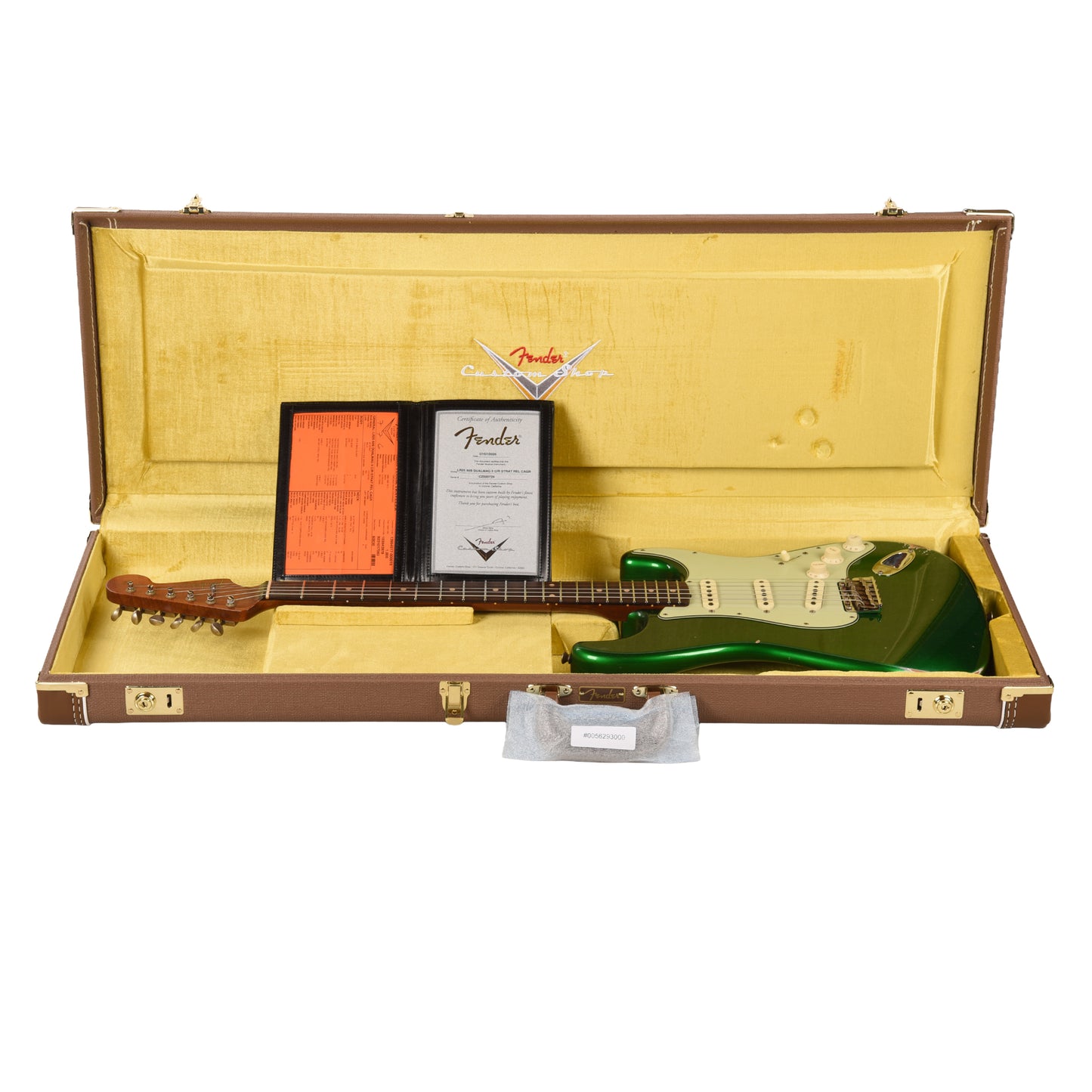 Fender Custom Shop Limited Edition '60s Dualmag II Compound Radius Stratocaster Relic Candy Apple Green Electric Guitars